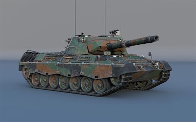 leopard 1a1, carro armato tedesco, camuffamento, 1a1, carri armati, veicoli corazzati, leopard